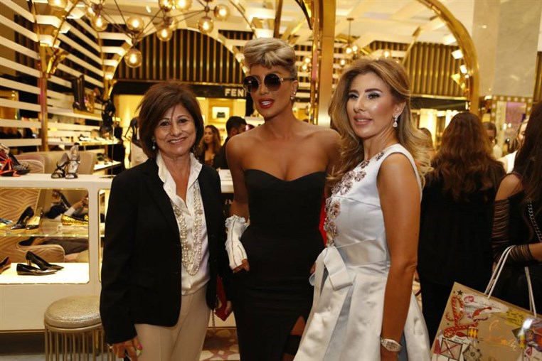 Maya Diab in Dubai Fashion Week 